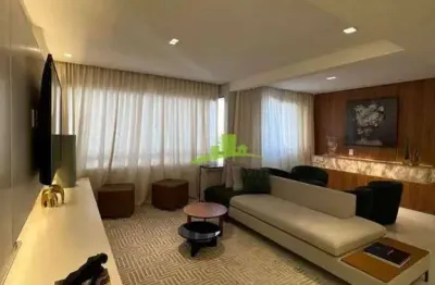 Cidade jardim cobertura de luxo à venda, 213m², 3 suítes, master com closet e office, piscina privativa, nascente, espaço gourmet, alto padrão 3 vagas