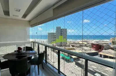 Apartamento com vista mar em armação salvador | 3 quartos com suíte | nascente total | varanda gourmet com reiki | condomínio com lazer | r$ 870.000