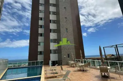 Apartamento de luxo à venda em patamares no colina a | 3 suítes | 142m² | nascente total com vista mar frontal | varanda gourmet | r$ 1.700.000