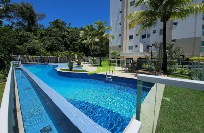Alphaville salvador. apartamento à venda 2 quartos, 79m², 1 suíte, varanda com reiki, armários planejados, andar alto. infraestrutura completa, 1 vaga
