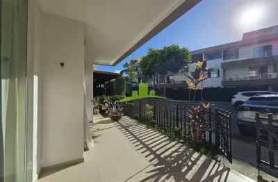 Apartamento térreo à venda no bosques de palermo, buraquinho, 89m², 3 quartos, 1 suíte, varanda e jardim, 2 vagas soltas, r$ 619.000,00