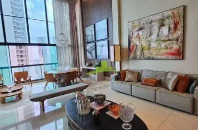 Apartamento de luxo à venda no villaggio panamby, horto florestal, 280m², 4 suítes, pé direito duplo, andar alto, 4 vagas, r$ 3.950.000,00