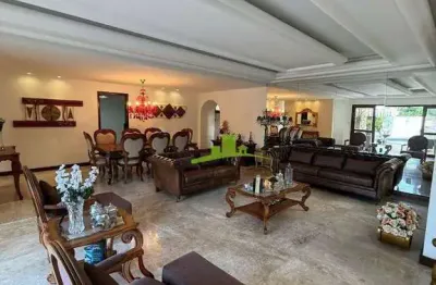 Casa alto padrão à venda no residencial jardim itaigara, salvador: 5 suítes, 560m², piscina e área gourmet, escritório. conforto e sofisticação!