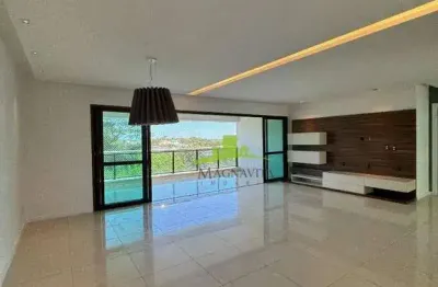 Apartamento à venda no le parc, 195m², 3 suítes, 4 vagas, nascente, vista verde, resort residence, alto padrão, pronto para morar. viva o le parc!