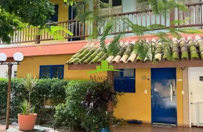 Apartamento à venda no condomínio marina riverside, estrada do coco, 2 quartos, 124m², garden privativo, porteira fechada, climatizado, lazer completo