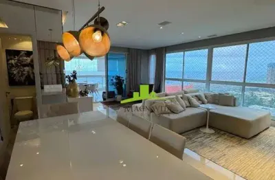 Residenza paradiso reale. apartamento alto padrão à venda 3 suítes, 155m², varanda gourmet, vista mar, nascente, patamares
