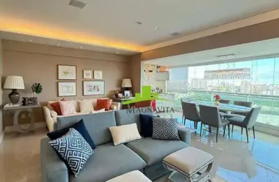 Horto bela vista, apartamento à venda, 143m², 4 suítes, varanda gourmet, porteira fechada, alto padrão, andar alto, 3 vagas, pronto para morar