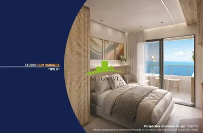 Smart pituba sky. apartamento à venda em salvador studios alto padrão, 19m² a 28m², rooftop com vista mar, lazer completo. oportunidade investimento!