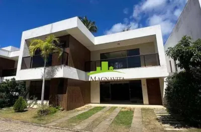 Quinta do bosque. casa à venda em buraquinho, 180m², 4 quartos, 3 suítes, nascente, suíte com closet e varanda, armários. lazer completo. alto padrão
