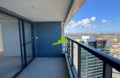 Dumare jaguaribe. apartamento alto padrão à venda vista mar, 103m², 3 suítes, varanda gourmet, lavabo, 2 vagas, andar altíssimo. excelente localização