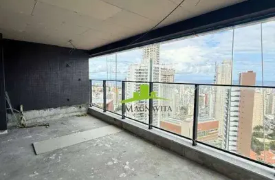 Olhar caminho das árvores. apartamento alto padrão à venda 130m², 3 suítes, varanda gourmet, andar altíssimo, 2 vagas, lançamento. lazer completo