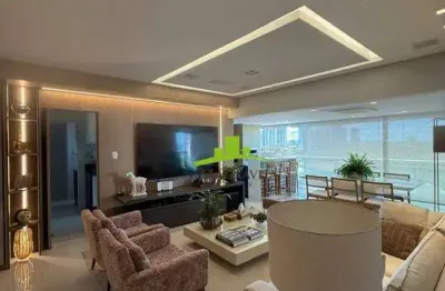 Colina a. apartamento à venda 3 suítes, 140m², varandão gourmet com churrasqueira, mobiliado, nascente, 3 vagas, vista mar parcial, patamares/salvador