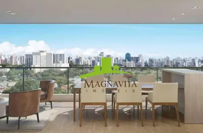 Olhar caminho das árvores. apartamento 4 suítes à venda, 164m², andar alto, vista mar, 3 vagas, varanda gourmet, alto padrão em salvador