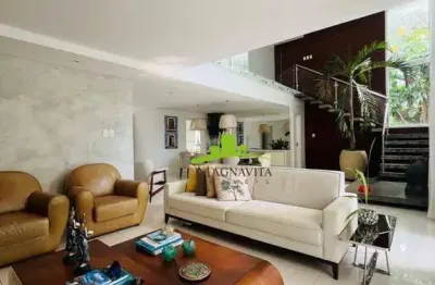 Alphaville salvador 1. casa à venda com 4 suítes, sendo 1 térrea, 600m², terreno de 850m², closet, varanda, energia solar, alto padrão, 5 vagas