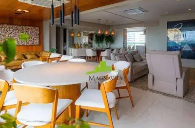 Horto barcelona, apartamento à venda 204m², 4 suítes, nascente, andar alto, 4 vagas, varanda gourmet, alto padrão. acabemento premium. lazer completo