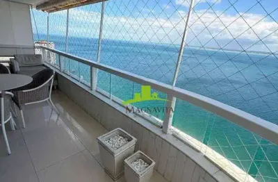 Victory Side. Apartamento Alto Luxo à Venda, 278m², Corredor da Vitória, 3 Suítes, Varandão. Vista Mar. Baía de Todos os Santos. 4 Vagas. Alto Padrão
