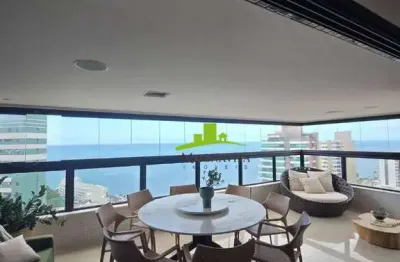 Ed. Desembargador Hélio Neves da Rocha. Apartamento de Alto Padrão à Venda, 4 Suítes, 250m², Vista Mar, 1 por andar, Varanda, 3 Vagas, Depósito