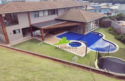 Alphaville Salvador 2. Casa de Alto Luxo para Aluguel, 1.200m², 5 Suítes, Varandas, Piscina com Hidromassagem, Área Gourmet, Energia Solar!