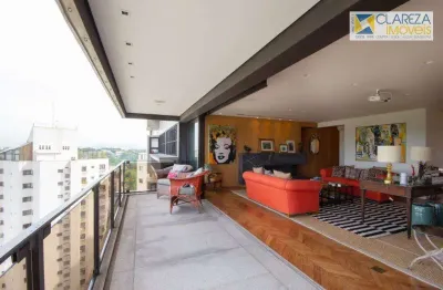 Apartamento com 3 dormitórios à venda, 306 m² por r$ 4.900.000,00 - real parque - são paulo/sp