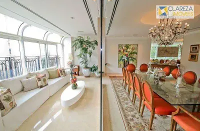 Apartamento com 4 dormitórios, 628 m² - venda por r$ 22.000.000,00 ou aluguel por r$ 27.466,87/mês - jardim guedala - são paulo/sp