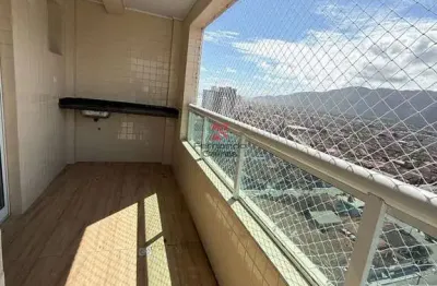 Apartamento novo com sacada gourmet e lazer completo a 30m da praia