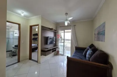 Apartamento mobiliado 1 dormitório a apenas 300 metros da praia! 