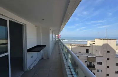 Amplo 3 dormitórios 1 suíte com vista mar no bairro aviação em praia grande/sp