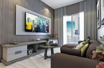 Apartamento na planta sacada gourmet e lazer completo – 250m da praia na mirim
