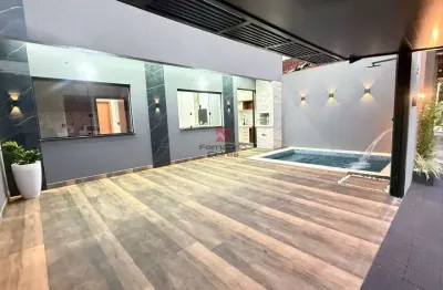 Casa moderna com piscina e 3 dormitórios no caiçara – praia grande