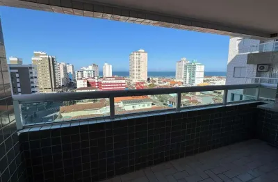 2 dormitórios 1 suíte e sacada gourmet a 300m da praia no bairro mirim