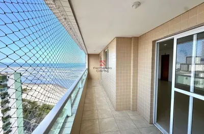 Apartamento mobiliado 1 dormitório com vista mar definitiva – aceita permuta