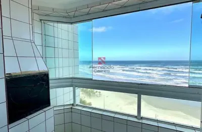 Apartamento 2 dormitórios 1 suíte porteira fechada vista ao mar – aceita permuta