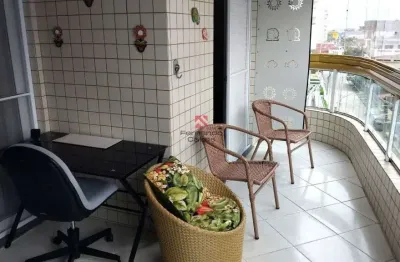 Apartamento 2 dormitórios 1 suíte e sacada gourmet na aviação – praia grande