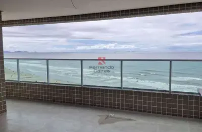 Apartamento com vista mar 3 dormitórios 1 suíte - frente mar - jardim real