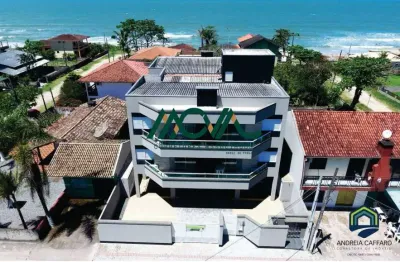 Apartamento face praia, em itapoá, mobiliado, com ar-condicionado!