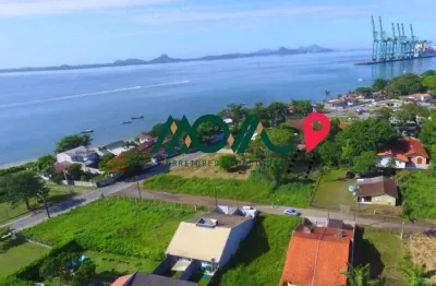 Terreno localizado na rua 2750 n°60, balneário farol do itapoá ll, bairro pontal do norte, 1° quadra do asfalto