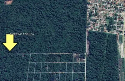 Terreno no balneário real do itapoá ii - para investimento - frente para duas ruas