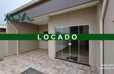 Casa nova - primeira locação, balneário princesa do mar em itapoá
