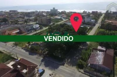 Terreno à venda no balneário paese, itapoá - quadra do mar, 375 m²