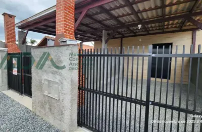 Casa nova primeira locação com dois quartos - balneário brandalize em itapoá