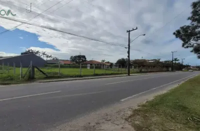 Terreno comercial para alugar na avenida 2551 beira mar v - até 2339/2340, 1786, pontal do norte, itapoá por r$ 1.900