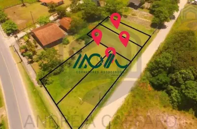 Terreno à venda na avenida 2551 beira mar v - até 2339/2340, 1660, pontal do norte, itapoá por r$ 2.600.000