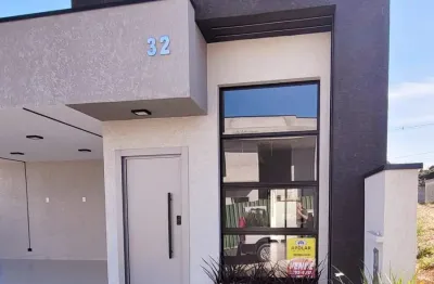 Linda casa térrea em condomínio fechado - centro de campo largo - pr