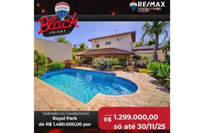 Segurança, luxo e conforto: casa no cond. royal park, em ribeirão preto, sp