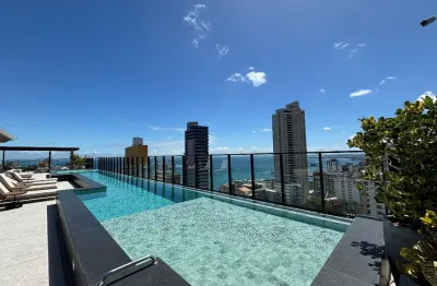 Apartamento mobiliado no alive – corredor da vitória - nascente total