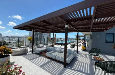 Apartamento mobiliado no alive – corredor da vitória - nascente total