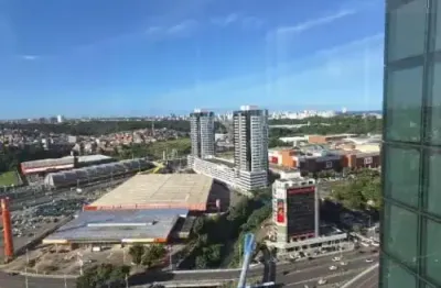 Apartamento mobiliado 2 suítes – centro financeiro de salvador