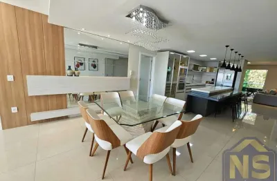 Cobertura mobiliada com vista para o mar em cabeçudas, itajaí sc