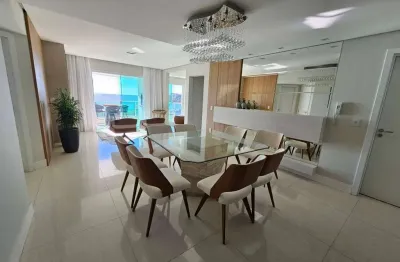 Cobertura mobiliada com vista para o mar em cabeçudas, itajaí sc
