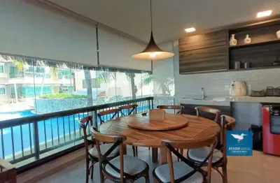 Apartamento no porto das dunas, térreo, totalmente projetado e mobiliado com muito bom gosto e a uma quadra da praia, 03 quartos, 90m2, vista ilha, 02 vagas paralelas. porteira fechada!